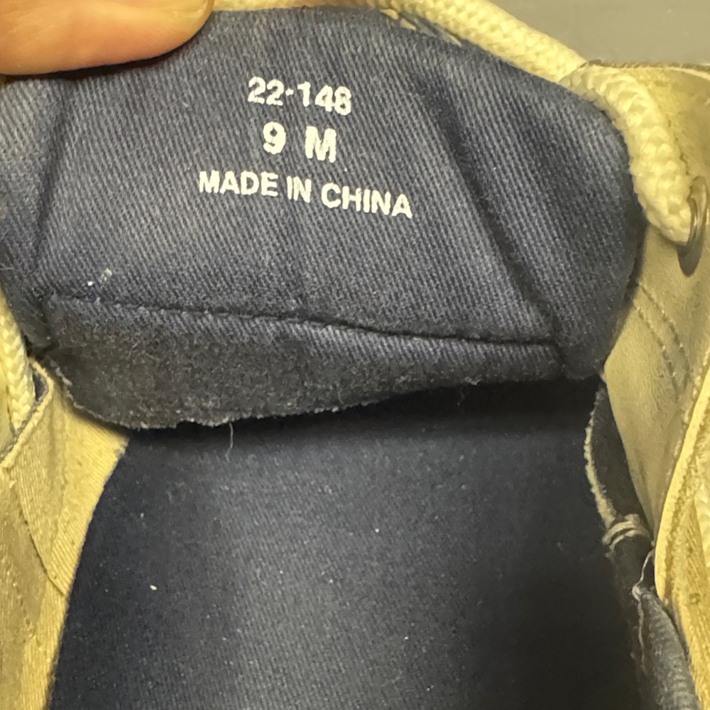 Sebago boat shoes Navy and Tan Deck Shoes - Picture 10 of 10